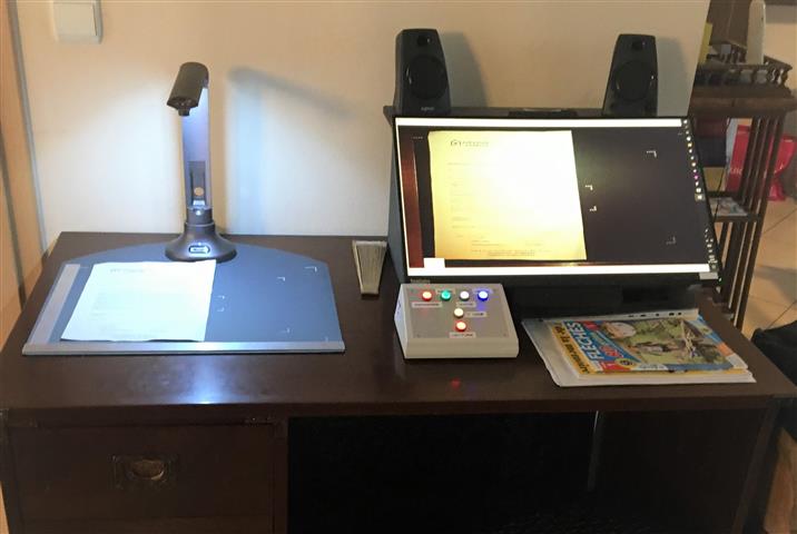 machine à lire pour malvoyants et non voyants